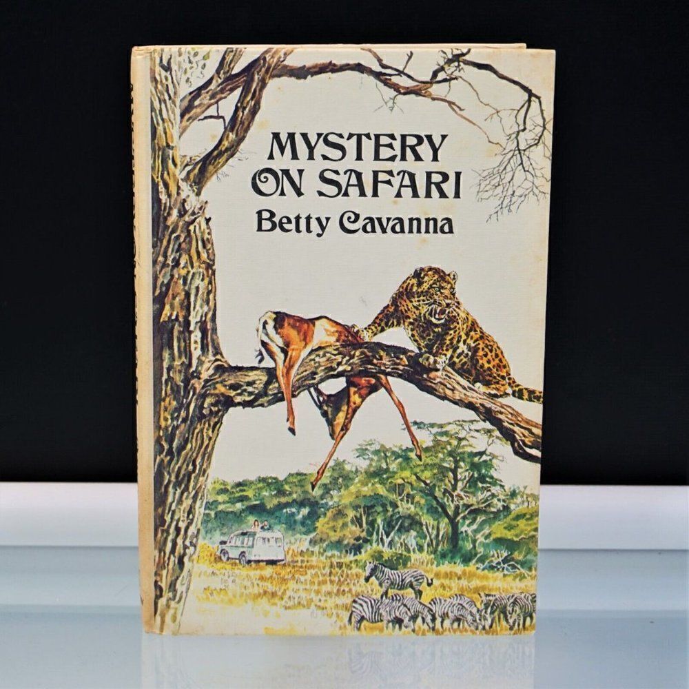 Mystery On Safari By Betty Cavanna 1970 Hardcover